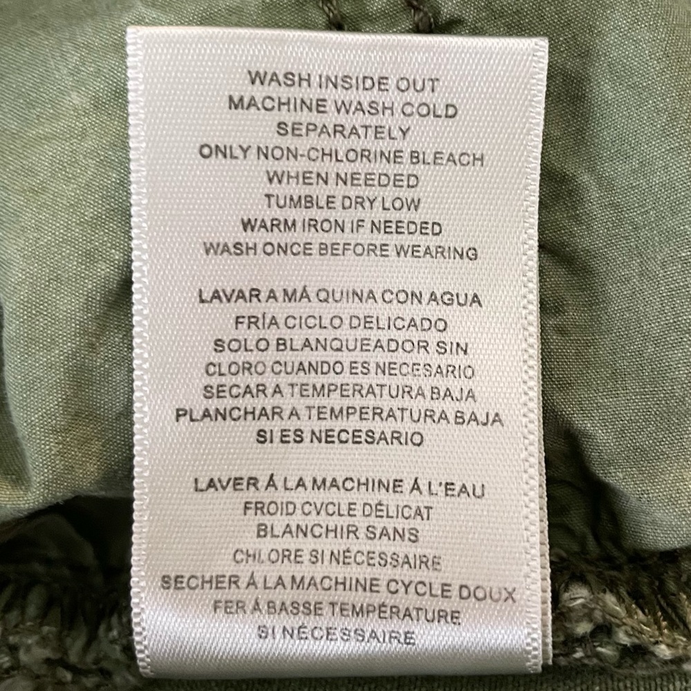 Wash Lab Green Denim Jeans - Picture 10 of 11